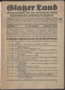 Glatzer Land, 1932, nr 2