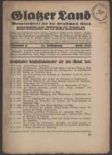 Glatzer Land, 1932, nr 6