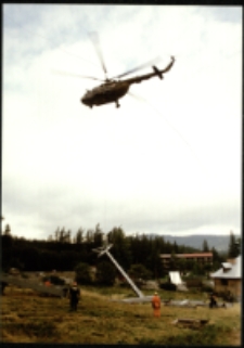 Szklarska Poręba - budowa wyciągu (fot. 4) [Dokument ikonograficzny]