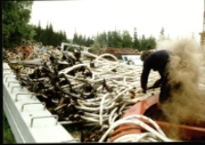 Szklarska Poręba - budowa wyciągu (fot. 13) [Dokument ikonograficzny]