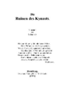 Die Ruinen des Kynasts [Dokument elektroniczny]