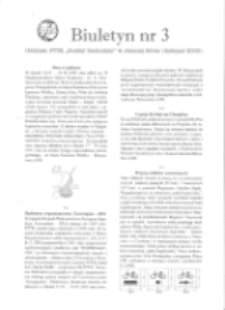 Biuletyn Oddziału PTTK "Sudety Zachodnie" w Jeleniej Górze, 2000, nr 3 [Dokument elektroniczny]