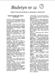 Biuletyn Oddziału PTTK "Sudety Zachodnie" w Jeleniej Górze, 2004, nr 12 [Dokument elektroniczny]