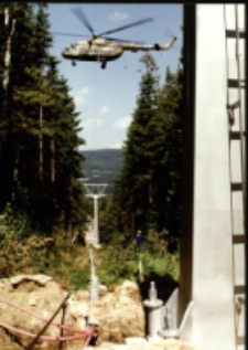 Szklarska Poręba - budowa wyciągu (fot. 5) [Dokument ikonograficzny]