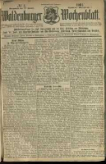 Waldenburger Wochenblatt, Jg. 47, 1901, nr 4