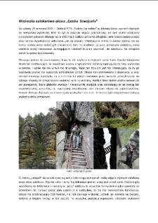 Wycieczka autokarowo-piesza „Czeska Szwajcaria” [Dokument elektroniczny]