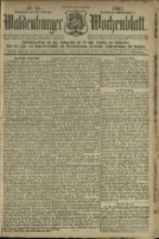 Waldenburger Wochenblatt, Jg. 47, 1901, nr 14