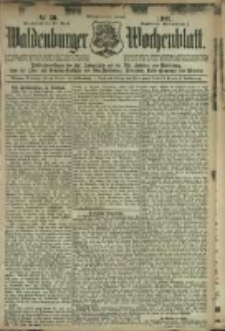 Waldenburger Wochenblatt, Jg. 47, 1901, nr 30
