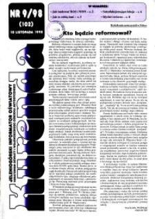Kurenda : jeleniogórski informator oświatowy, 1998, nr 9 (102)