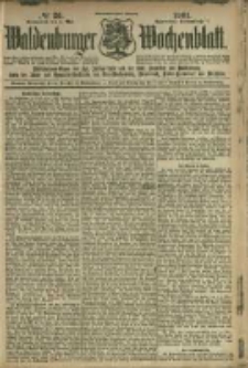 Waldenburger Wochenblatt, Jg. 47, 1901, nr 36