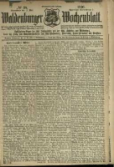 Waldenburger Wochenblatt, Jg. 47, 1901, nr 38