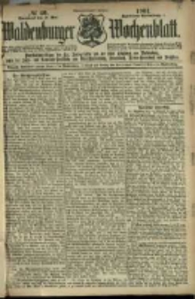 Waldenburger Wochenblatt, Jg. 47, 1901, nr 40
