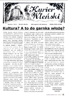 Kurier Wleński : nieregularnik lokalny, 2015, nr 1 (10) [Dokument elektroniczny]