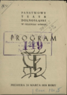 Eugeniusz Oniegin - program [Dokument życia społecznego]