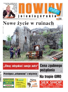 Nowiny Jeleniogórskie : tygodnik społeczny, R.55!, 2013, nr 30 (2822) [Dokument elektroniczny]