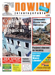 Nowiny Jeleniogórskie : tygodnik społeczny, R.55!, 2013, nr 32 (2824) [Dokument elektroniczny]