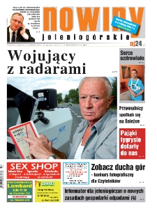 Nowiny Jeleniogórskie : tygodnik społeczny, R.55!, 2013, nr 33 (2825) [Dokument elektroniczny]