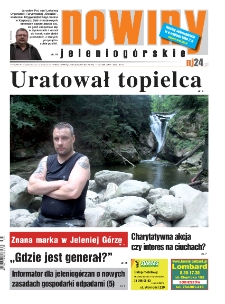 Nowiny Jeleniogórskie : tygodnik społeczny, R.55!, 2013, nr 35 (2827) [Dokument elektroniczny]