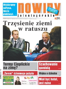 Nowiny Jeleniogórskie : tygodnik społeczny, R.55!, 2013, nr 38 (2830) [Dokument elektroniczny]