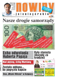 Nowiny Jeleniogórskie : tygodnik społeczny, R.55!, 2013, nr 39 (2831) [Dokument elektroniczny]