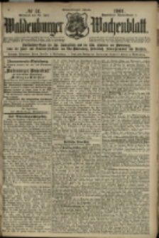 Waldenburger Wochenblatt, Jg. 47, 1901, nr 51