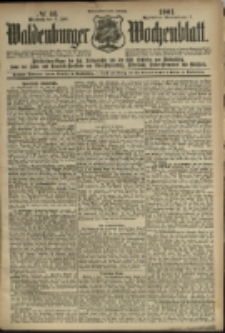 Waldenburger Wochenblatt, Jg. 47, 1901, nr 53