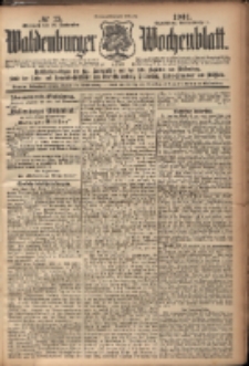Waldenburger Wochenblatt, Jg. 47, 1901, nr 75