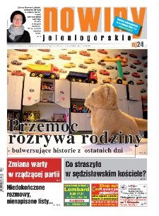 Nowiny Jeleniogórskie : tygodnik społeczny, R.55!, 2013, nr 44 (2836) [Dokument elektroniczny]