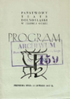 Nora - program [Dokument życia społecznego]