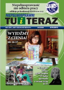 Niepełnosprawni Tu i Teraz, 2015, nr 9 (76) [Dokument elektroniczny]