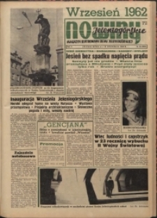 Nowiny Jeleniogórskie : magazyn ilustrowany ziemi jeleniogórskiej, R. 5, 1962, nr 36 (232)