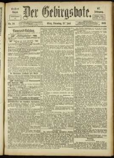 Der Gebirgsbote, 1916, nr 70 [27.06]