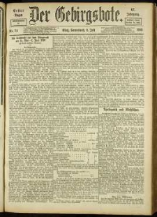 Der Gebirgsbote, 1916, nr 74 [8.07]