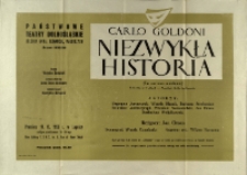 Niezwykła historia - afisz premierowy [Dokument życia społecznego]