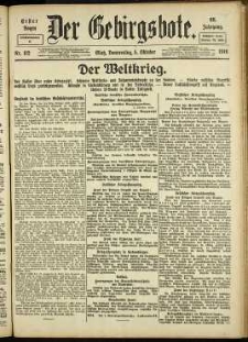 Der Gebirgsbote, 1916, nr 112 [5.10]