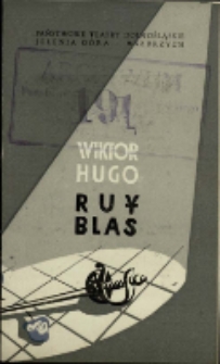 Ruy Blas - program [Dokument życia społecznego]