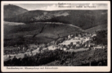 Brückenberg im Riesengebirge mit Schneekoppe [Dokument ikonograficzny]