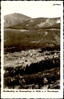 Brückenberg im Riesengebirge m. Blick n.d. Schneekoppe [Dokument ikonograficzny]