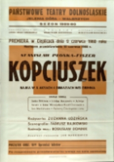 Kopciuszek - afisz premierowy [Dokument życia społecznego]