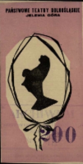 Madame Sans-Géne - program [Dokument życia społecznego]