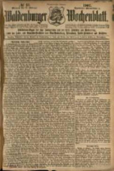 Waldenburger Wochenblatt, Jg. 48, 1902, nr 13