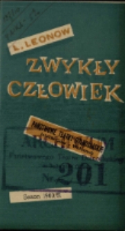 Zwykły człowiek - program [Dokument życia społecznego]