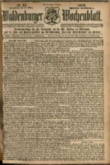 Waldenburger Wochenblatt, Jg. 48, 1902, nr 22