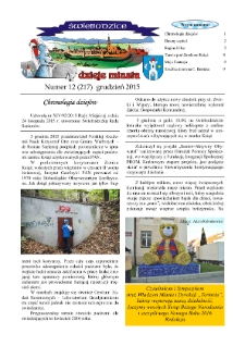 Świebodzice - Dzieje Miasta, 2015, nr 12 (217) [Dokument elektroniczny]