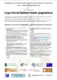 Regulamin IX Konkursu plastycznego „Legendarni bohaterowie pogranicza” [Dokument życia społecznego]