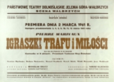 Igraszki trafu i miłości - afisz premierowy [Dokument życia społecznego]