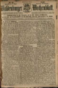 Waldenburger Wochenblatt, Jg. 48, 1902, nr 31