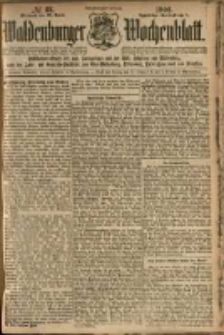 Waldenburger Wochenblatt, Jg. 48, 1902, nr 33