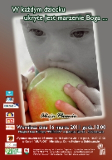 W każdym dziecku ukryte jest marzenie Boga... [wystawa] [Dokument ikonograficzny]