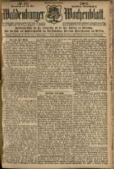Waldenburger Wochenblatt, Jg. 48, 1902, nr 42